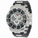 Invicta Corduba Mother of Pearl Chronograph Dial Stainless Steel and Rubber Men's Watch 0477