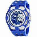 Invicta Akula Blue Polyurethane Chronograph Men's Watch 0633
