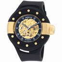 Invicta S1 Skeleton Dial Black Rubber Automatic Men's Watch 0868