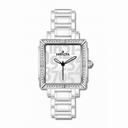 Invicta Ceramic Square Clasique Steel Quartz Ladies Watch 10265