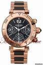 Cartier PASHA SEATIMER CHRONOGRAPH ROSE GOLD & BLACK RUBBER LIMITED