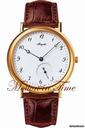 Breguet CLASSIQUE AUTOMATIC MEN'S - YELLOW GOLD - WHITE ENAMEL DIAL
