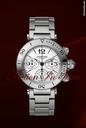 Cartier PASHA SEATIMER CHRONOGRAPH XL STAINLESS STEEL ON BRACELET