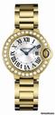 Cartier LADIES' BALLON BLUE YELLOW GOLD DIAMOND NEW 2011