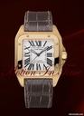 Cartier SANTOS 100 MEDIUM ROSE GOLD AUTOMATIC ~  2011