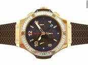 Hublot BIG BANG CAPPUCCINO BAGUETTE ROSE GOLD BROWN SPECIAL EDITION