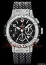 Hublot BIG BANG BAGUETTE DIAMOND BEZEL & PAVE CASE - RUBBER STRAP