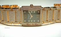 Patek Philippe LADIES' TWENTY~4 ROSE GOLD PAVE DIAMOND ON BRACELET - WOW