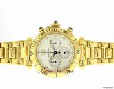 Cartier PASHA 38mm CHRONOGRAPH AUTOMATIC YELLOW GOLD ON BRACELET