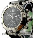 Cartier Pasha Seatimer Chronograph Stainless Steel Black Dial