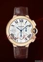 Cartier BALLON BLEU ROSE GOLD CHRONOGRAPH AUTO SKELETON BACK 47mm