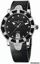 Ulysse Nardin Lady Diver Schwarz mit Diam. NEU incl MWST B&P