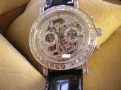 Breguet Chronograph Skeleton Diamond case
