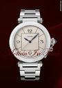 Cartier PASHA 42mm STAINLESS STEEL w/ Jaeger le-Coultre MOVEMENT NEW