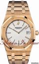 Audemars Piguet ROYAL OAK ROSE GOLD ON BRACELET AUTOMATIC~40mm SKELETON BACK