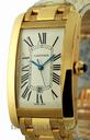 Cartier Tank Americaine Large Yellow Gold On Bracelet Automatic