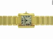 Cartier TANK FRANCAISE MEN'S YELLOW GOLD AUTOMATIC