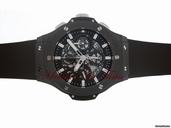 Hublot BIG BANG "AERO BANG" ALL BLACK SKELETON W. DATE NEW MODEL