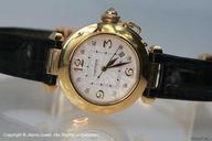 Cartier PASHA DE CARTIER AUTOMATIK 750 18 K GELBGOLD MIT DIAMANTZIFF