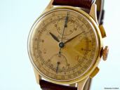 Breitling Chronograph, 18k Rose Gold