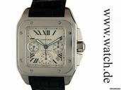 Cartier Santos 100 Chronograph GM gro es Modell 54x41mm