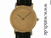 Corum Double Eagle 20 US $ Gold Coin Watch 35mm