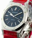 Audemars Piguet Royal Oak Date Steel On Bracelet Blue Dial