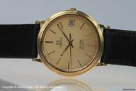 Omega DE VILLE QUARTZ EDELSTAHL / VERGOLDET
