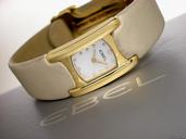 Ebel Damen "BELUGA" 750/- Gelbgold Quarz