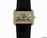 Cartier TANK DIVAN LADIES' YELLOW GOLD DIAMOND ON STRAP - NEW 2010