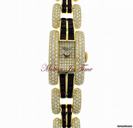 Chopard LA STRADA LADIES' YELLOW GOLD BAGUETTE DIAMOND & RUBY LTD ED