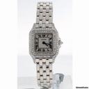 Cartier Panther Ladies Pre-Owned Stainless Steel with diamonds