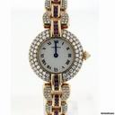 Cartier Colisee Ladies Diamond and Rubies