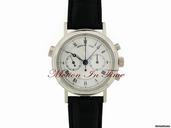 Breguet CLASSIQUE CHRONOGRAPH RATTRAPANTE "Lemania" WHITE GOLD -RARE