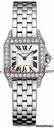 Cartier SANTOS DEMOISELLE LADIES' WHITE GOLD DIAMOND - NEW 2011