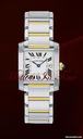 Cartier TANK FRANCAISE MEDIUM 18kt & STAINLESS STEEL w/ DATE - NEW