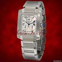 Cartier TANK FRANCAISE MEN'S CHRONOGRAPH STEEL (CHRONOFLEX) - NEW