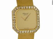 Chopard Classique 18kt Gelbgold Diamond Handaufzug Vintage 19x19mm