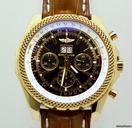 Breitling Bentley 6,75 Gelbgold NEU incl MWST mit Box+Papieren