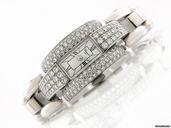 Chopard "LA STRADA" Damenuhr 750/- Wei gold Brillanten