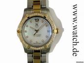 TAG Heuer Aquaracer Lady Stahl/Gelbgold Diamond 33mm