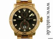 Ulysse Nardin Maxi Marine Diver Taucheruhr Chronometer Rosegold