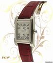 Cartier W1534351 Collection Privee' Tank a Viz 2 Time Zone, White Gold