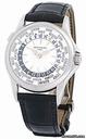 Patek Philippe Gent's 18K White Gold  World Timer # 5110-G Strapwatch