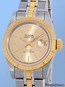 Tudor Certified Pre-Owned Stainless Steel & Yellow Gold Rolex- Princess Date