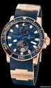Ulysse Nardin BLUE SURF ROSE GOLD LIMITED 500 PIECES MAXI MARINE DIVER NEW