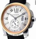 Cartier Calibre De Cartier Steel/ 18k Pink Gold Bezel  W7100011