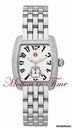 Michele Mini Urban Stainless Steel on Bracelet, Diamond Bezel