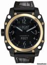 U-Boat Thousands Of Feet 50 Black Steel and Gold