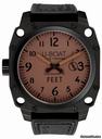 U-Boat Thousands Of Feet 50 Black Steel Brushed